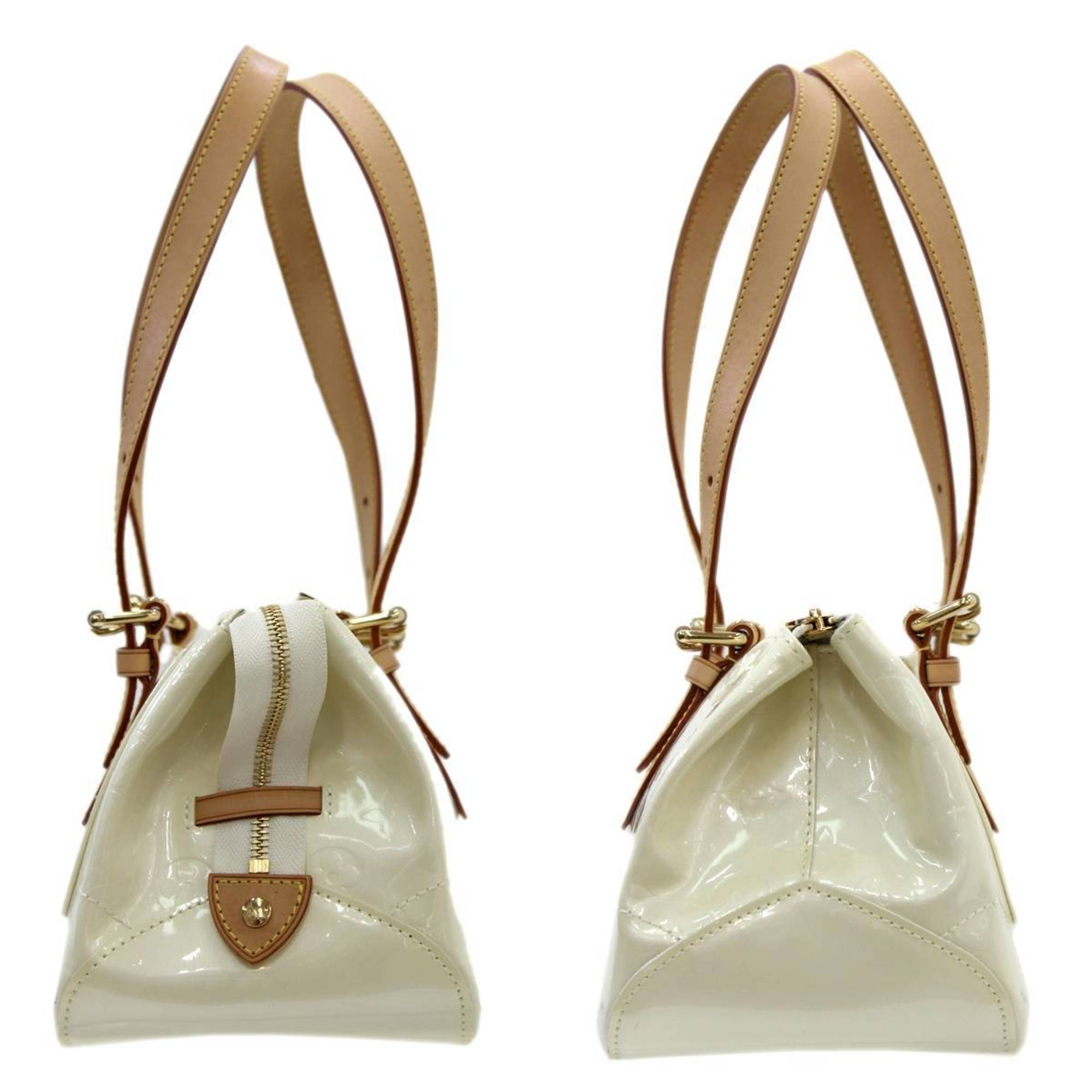 Louis Vuitton White Patent leather Rosewood shoulder bag