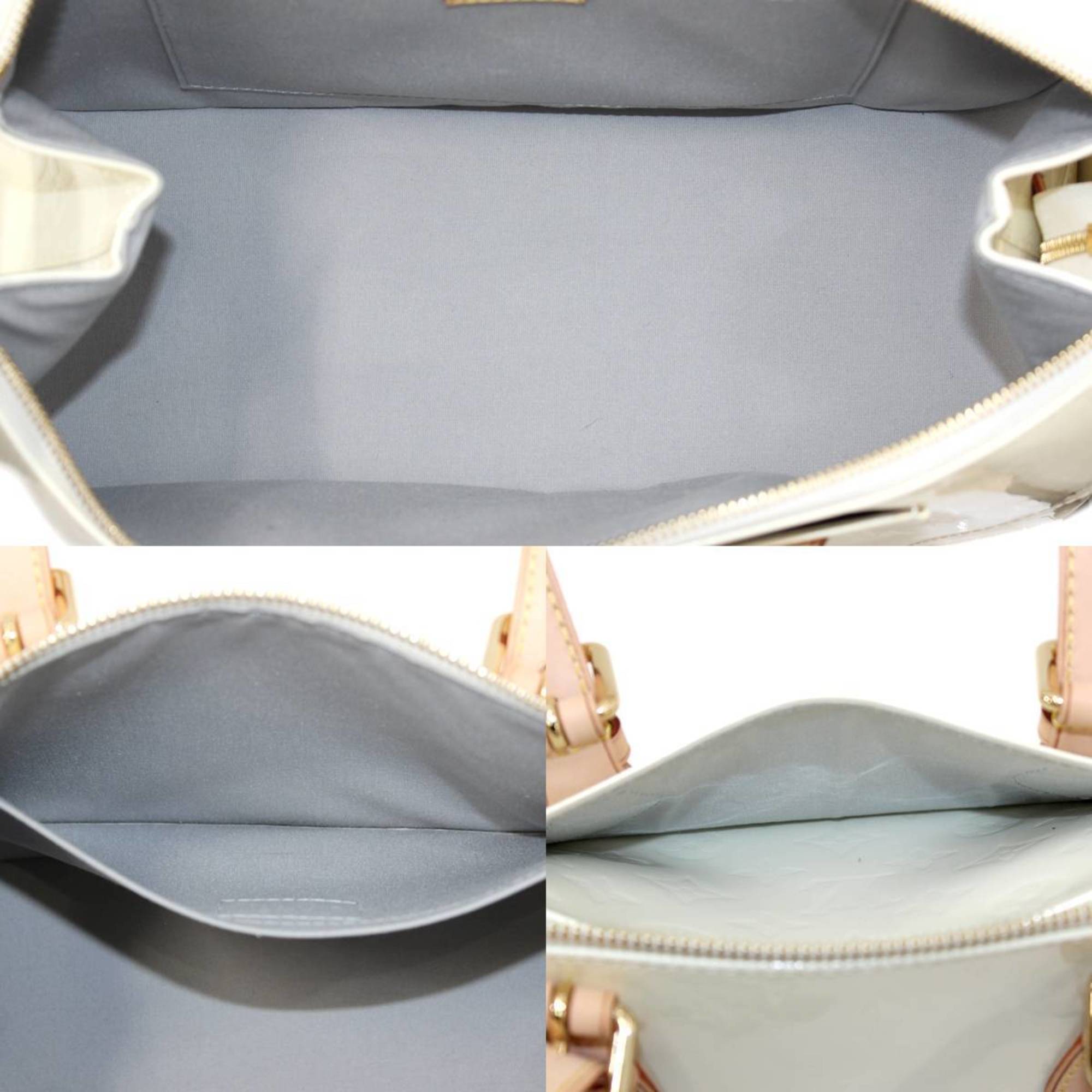 Louis Vuitton White Patent leather Rosewood shoulder bag