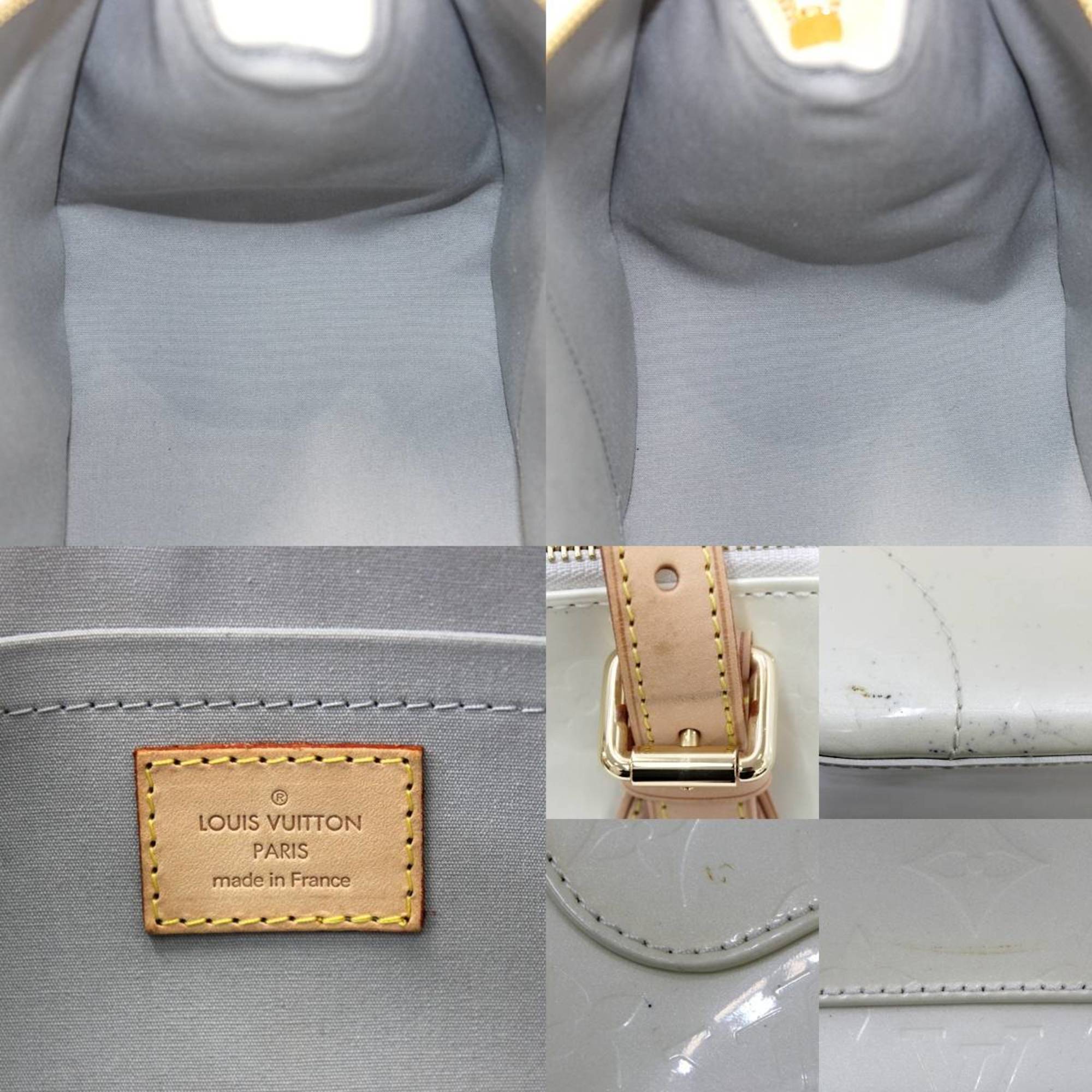 Louis Vuitton White Patent leather Rosewood shoulder bag