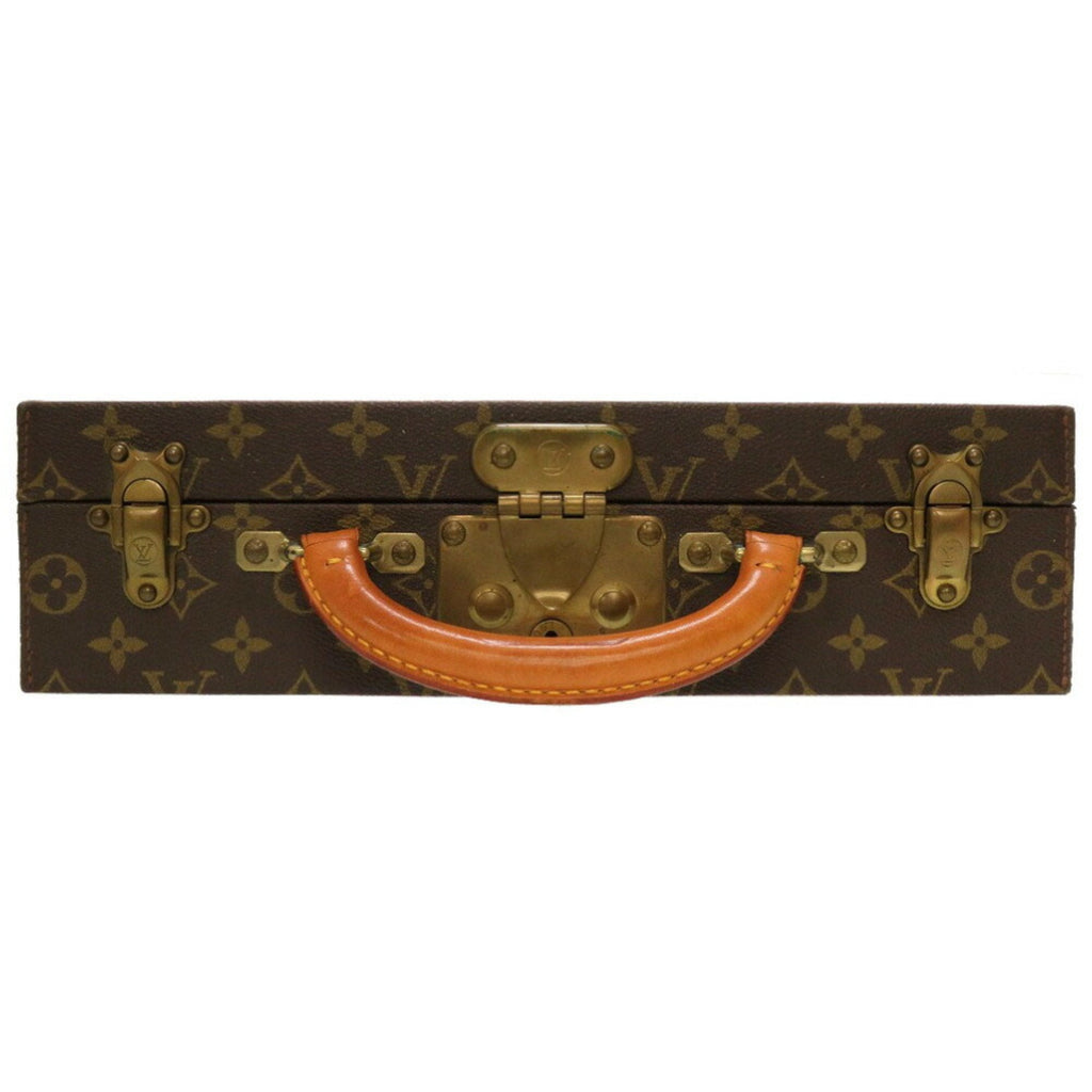 Louis Vuitton Brown Canvas boite  bijoux briefcase bag