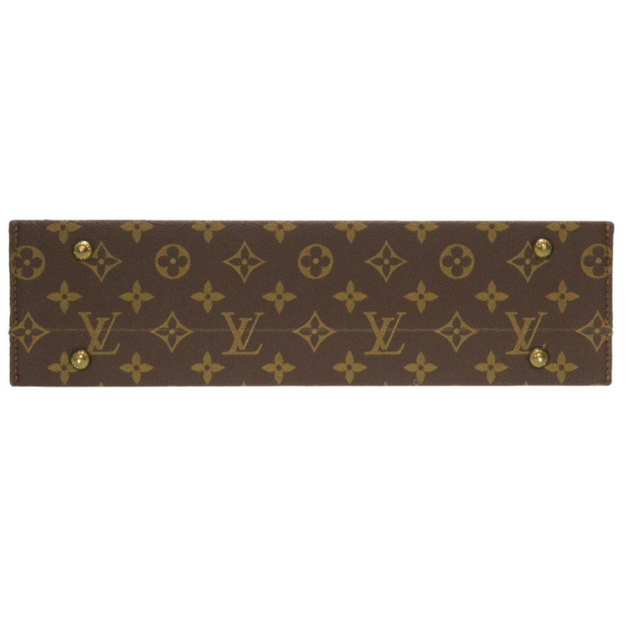 Louis Vuitton Brown Canvas boite  bijoux briefcase bag
