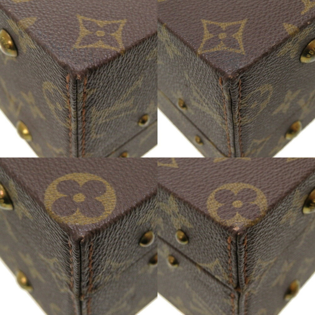 Louis Vuitton Brown Canvas boite  bijoux briefcase bag
