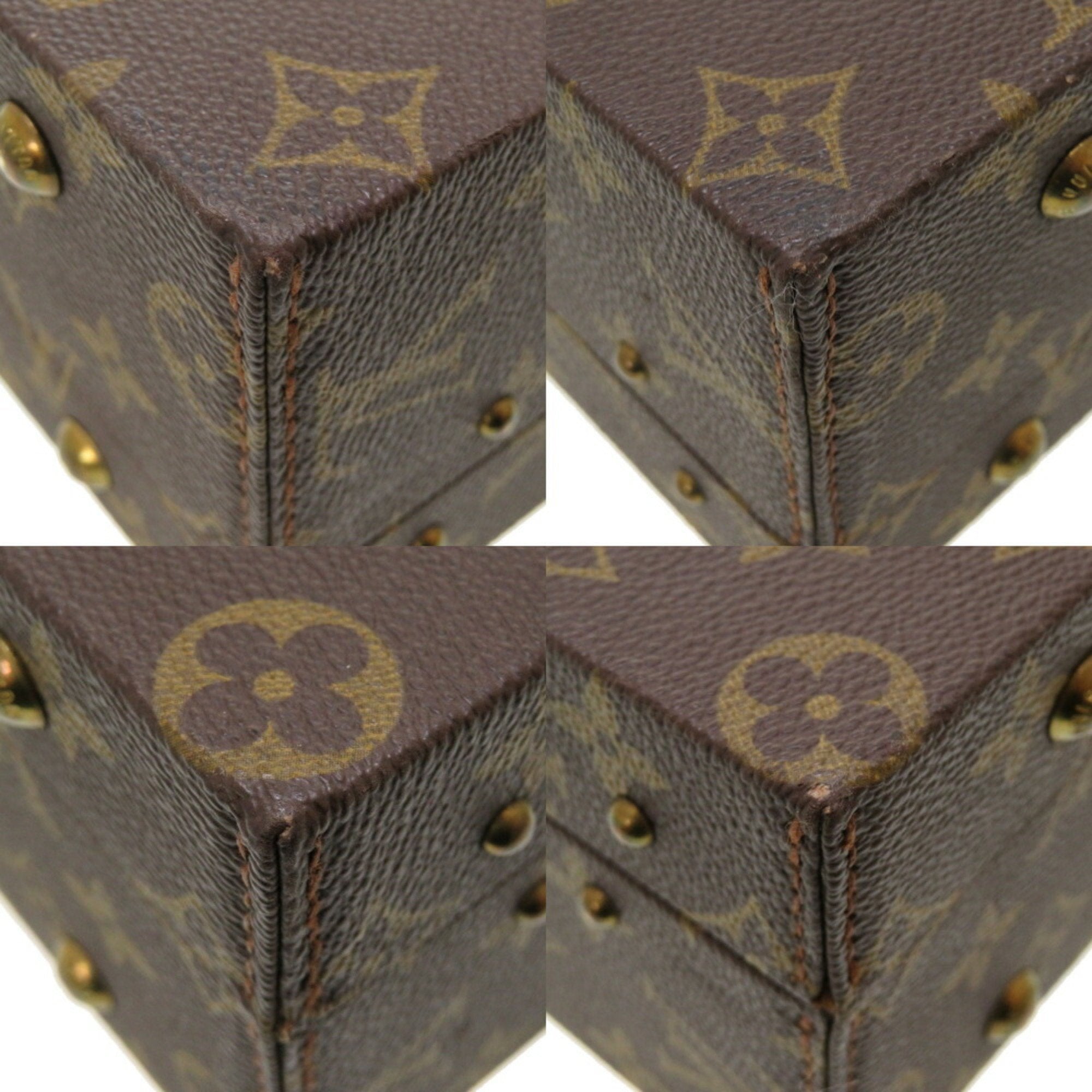 Louis Vuitton Brown Canvas boite  bijoux briefcase bag