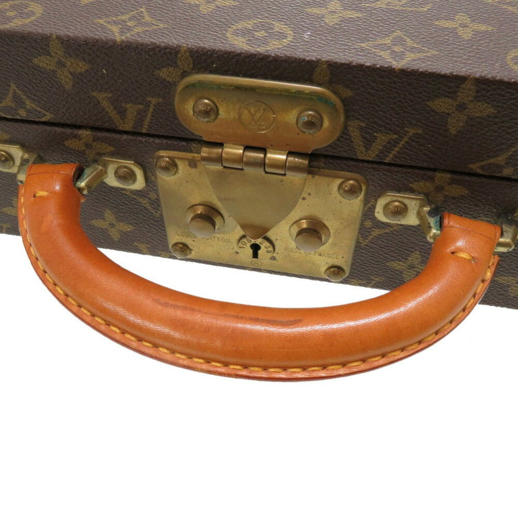 Louis Vuitton Brown Canvas boite  bijoux briefcase bag