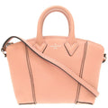 Louis Vuitton Pink Leather Lockit handbag bag