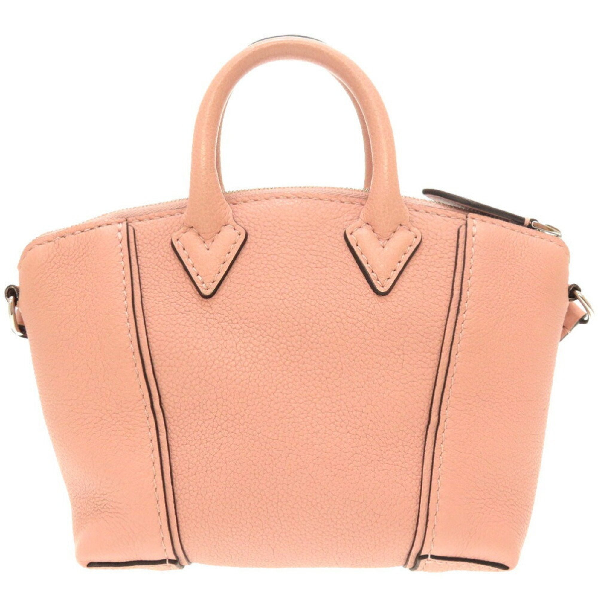 Louis Vuitton Pink Leather Lockit handbag bag