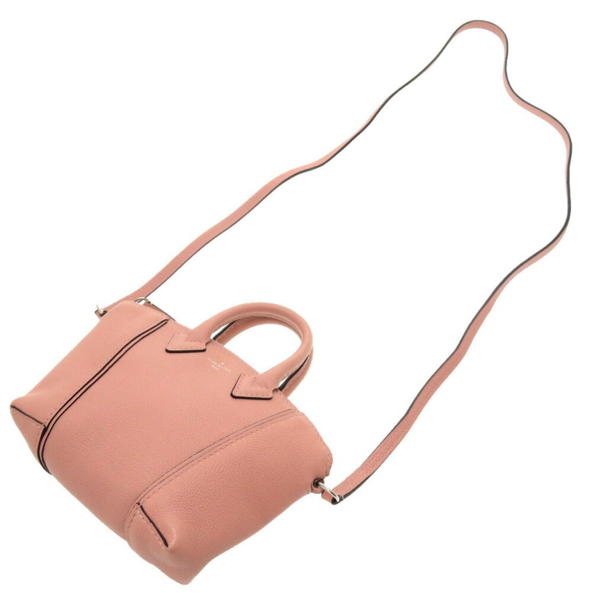Louis Vuitton Pink Leather Lockit handbag bag