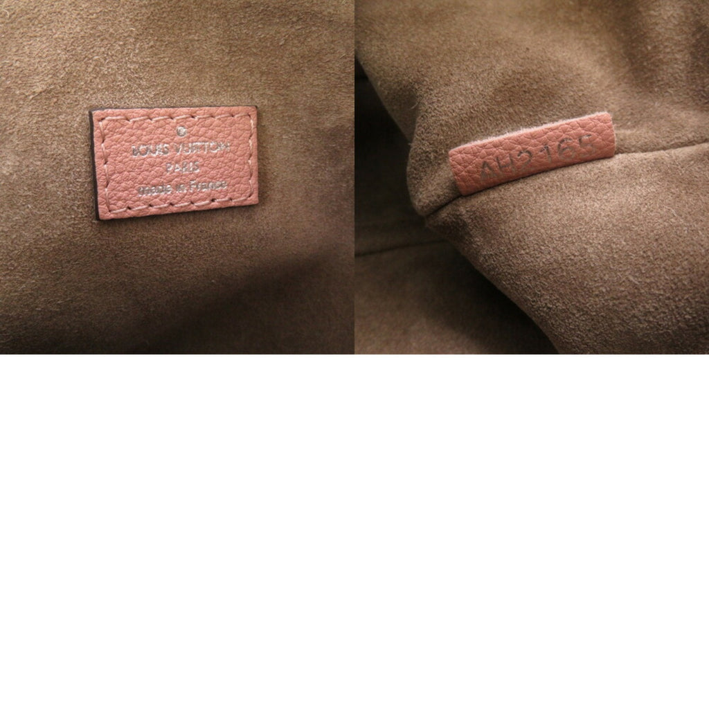 Louis Vuitton Pink Leather Lockit handbag bag