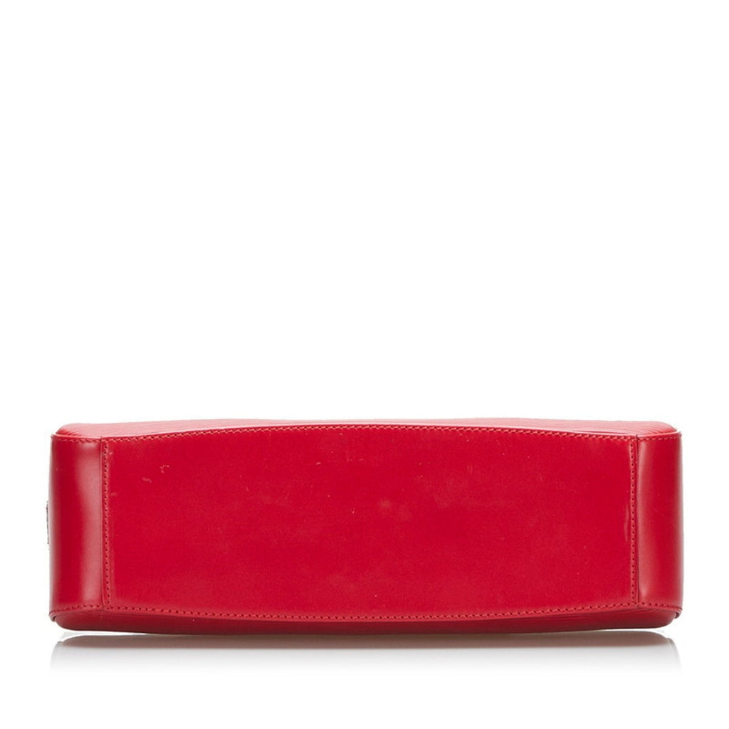 Louis Vuitton Red Leather Jasmine handbag bag