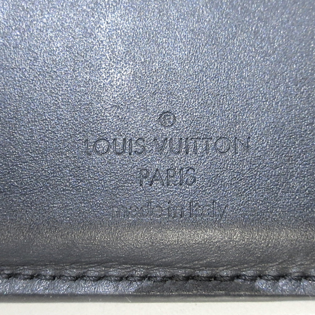Louis Vuitton Black Canvas Cherrywood wallet accessories