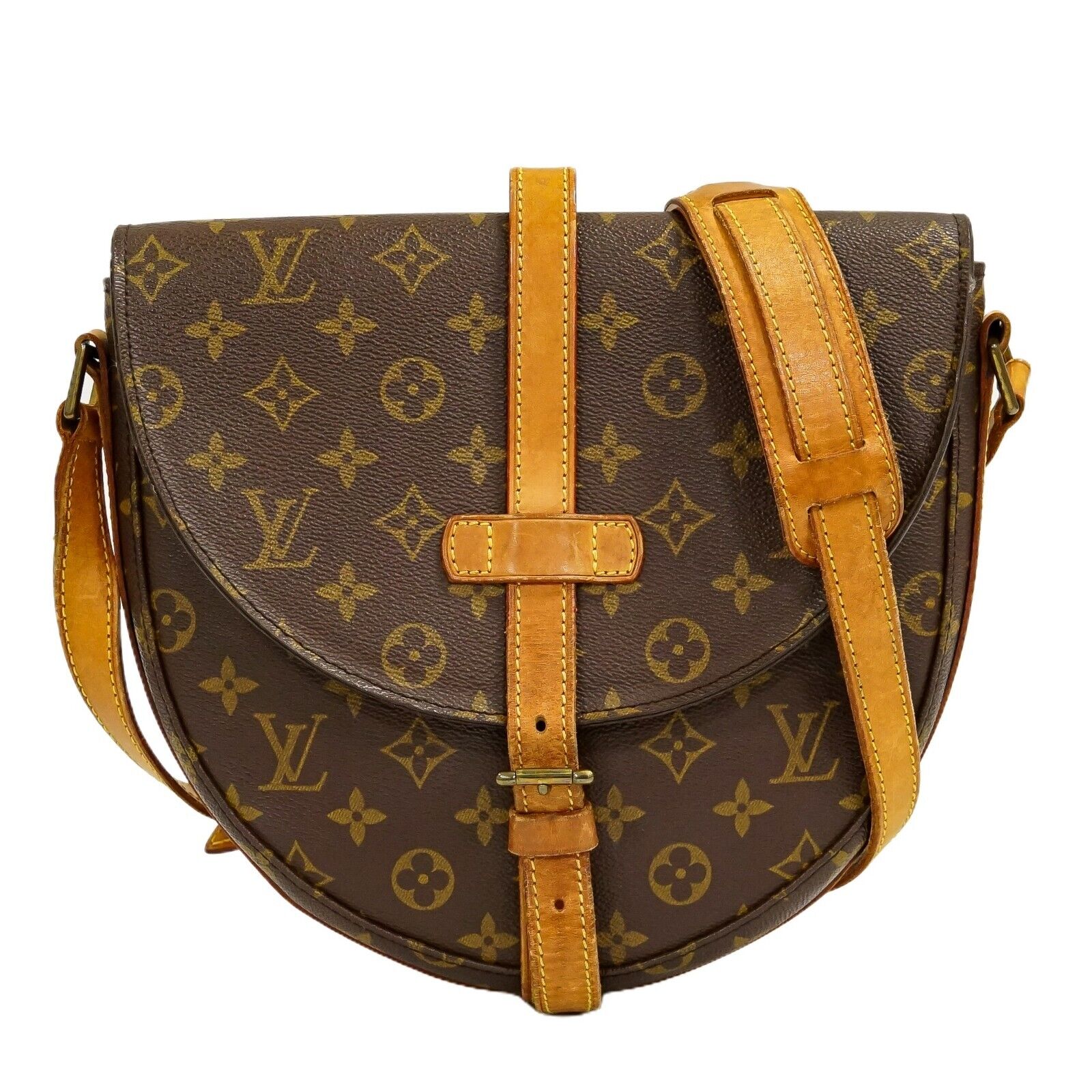 Louis Vuitton Brown Canvas Chantilly shoulder bag
