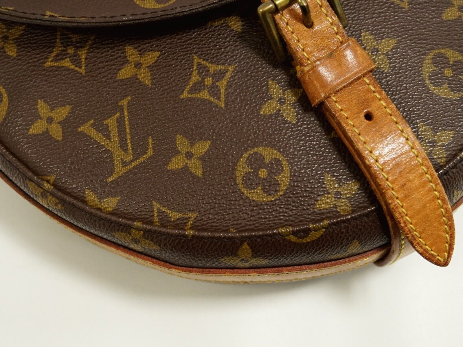 Louis Vuitton Brown Canvas Chantilly shoulder bag