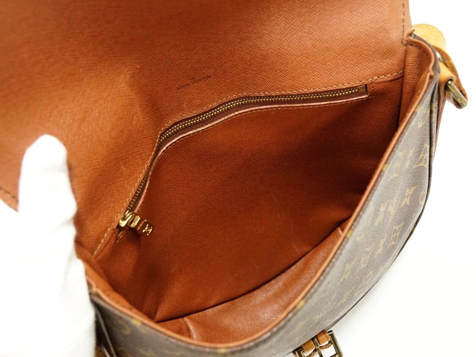 Louis Vuitton Brown Canvas Chantilly shoulder bag