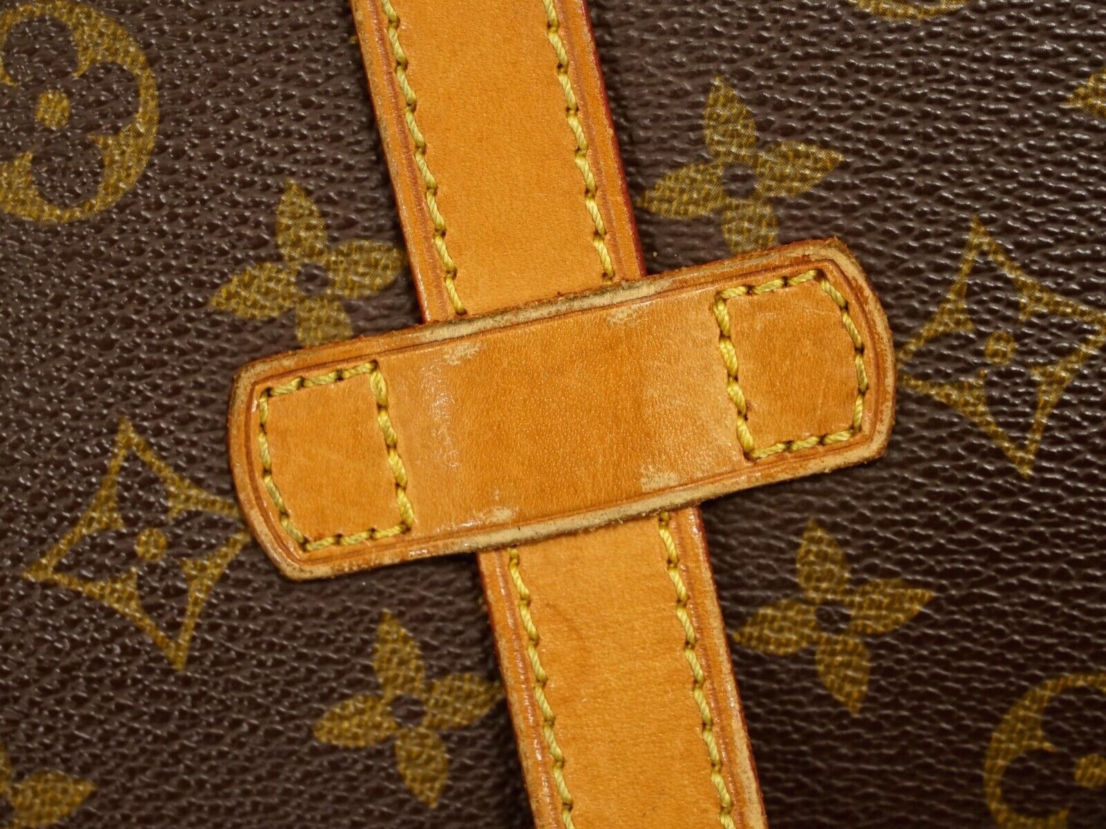 Louis Vuitton Brown Canvas Chantilly shoulder bag
