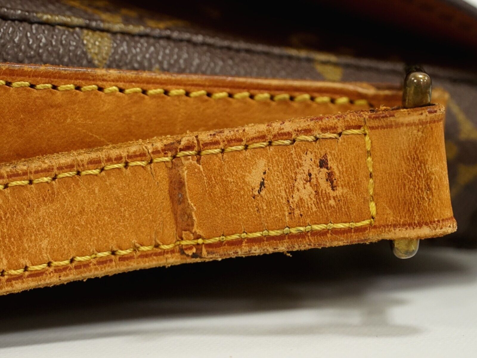Louis Vuitton Brown Canvas Chantilly shoulder bag
