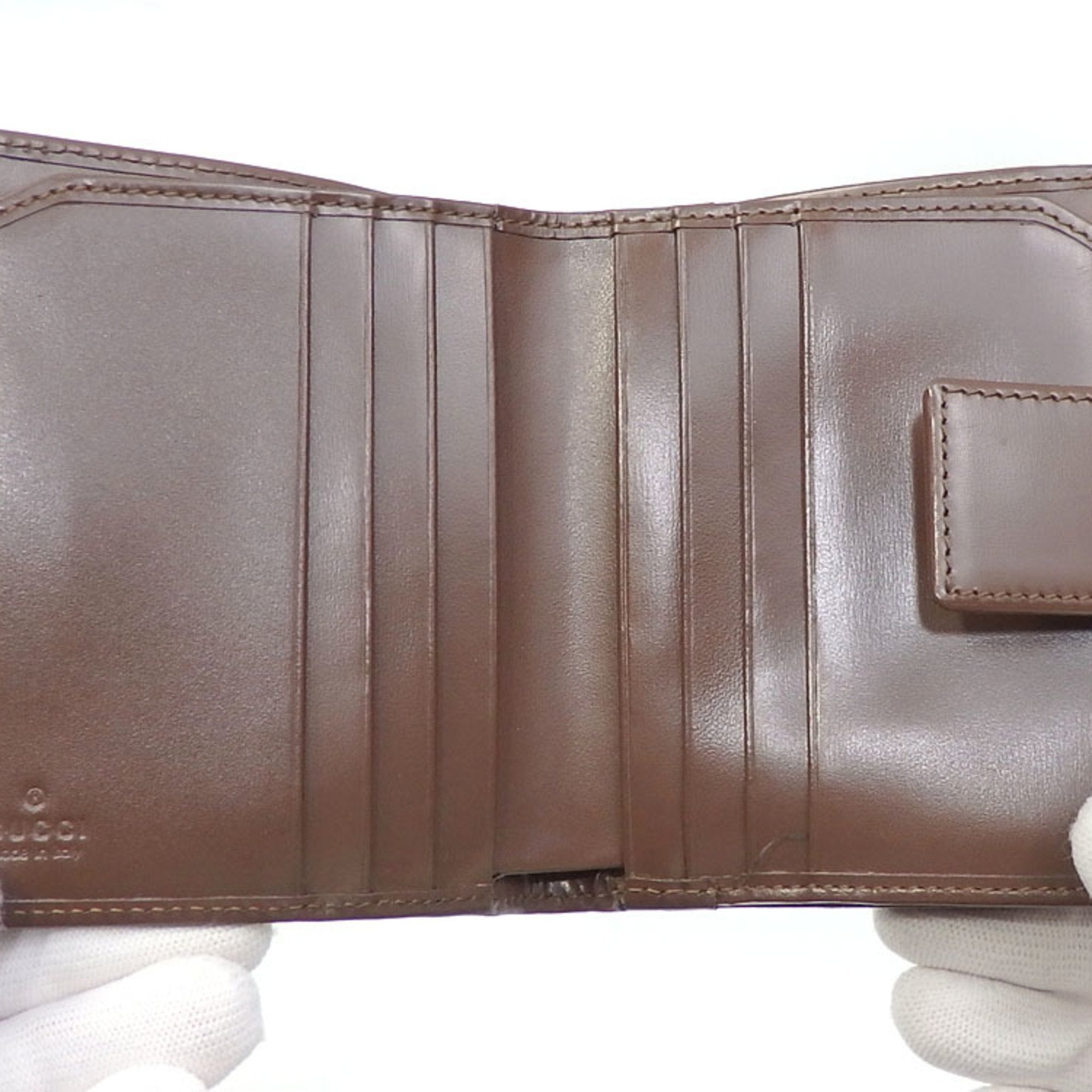 Gucci Brown Leather  wallet accessories