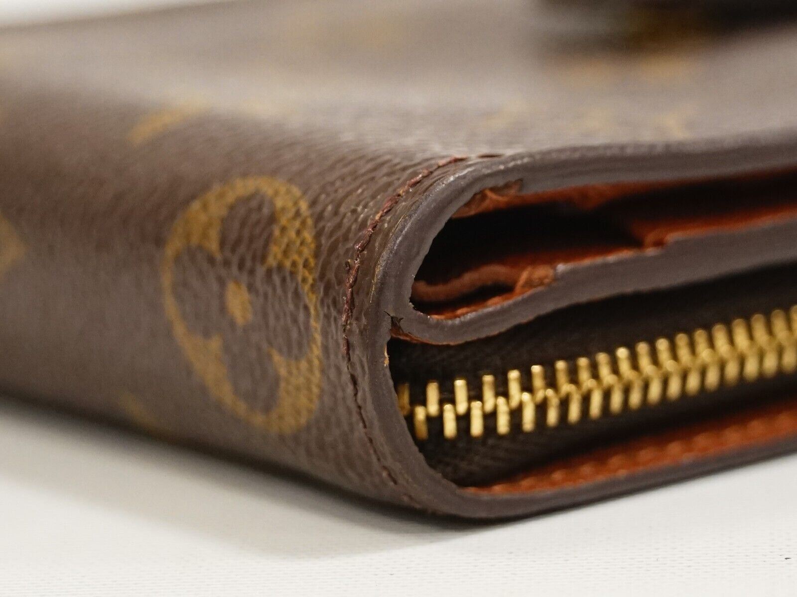Louis Vuitton Brown Canvas Compact zip wallet accessories