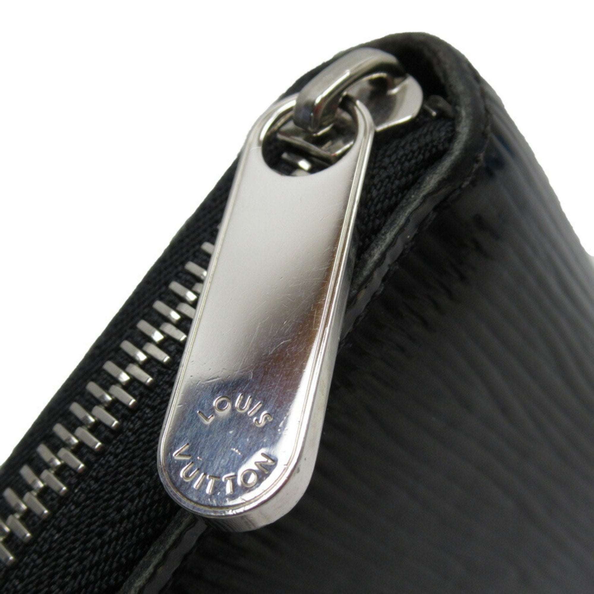 Louis Vuitton Black Leather Zippy wallet wallet accessories