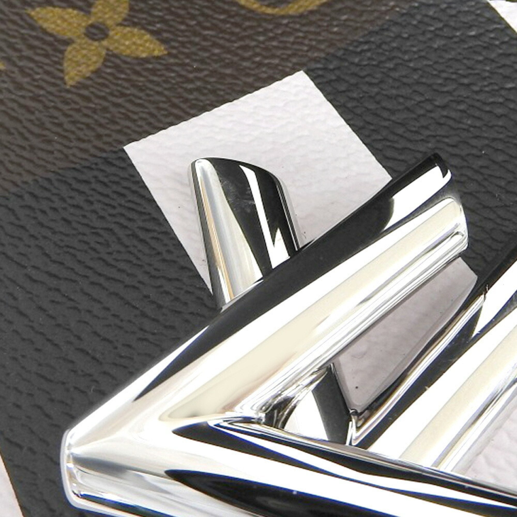 Louis Vuitton Black Canvas Twist wallet accessories