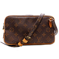 Louis Vuitton Brown Canvas Marly shoulder bag