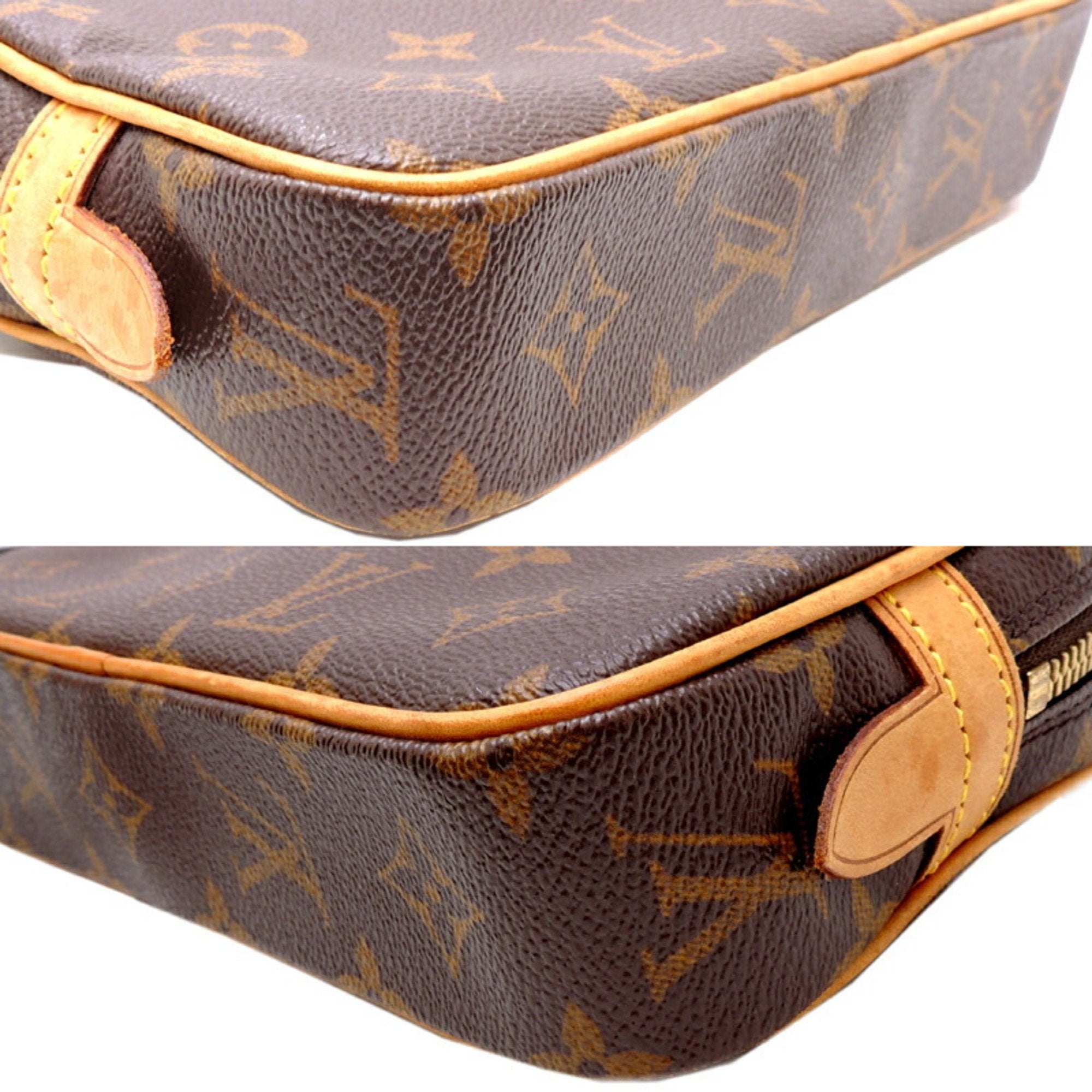 Louis Vuitton Brown Canvas Marly shoulder bag