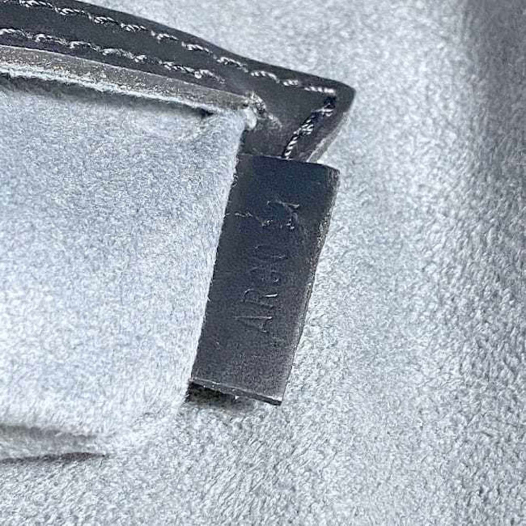 Louis Vuitton Black Leather Alma handbag bag