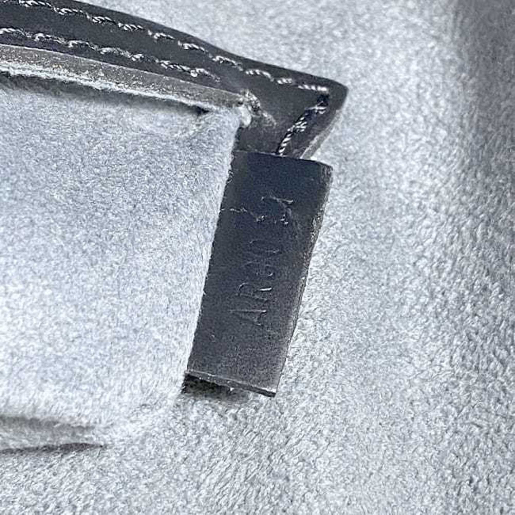 Louis Vuitton Black Leather Alma handbag bag