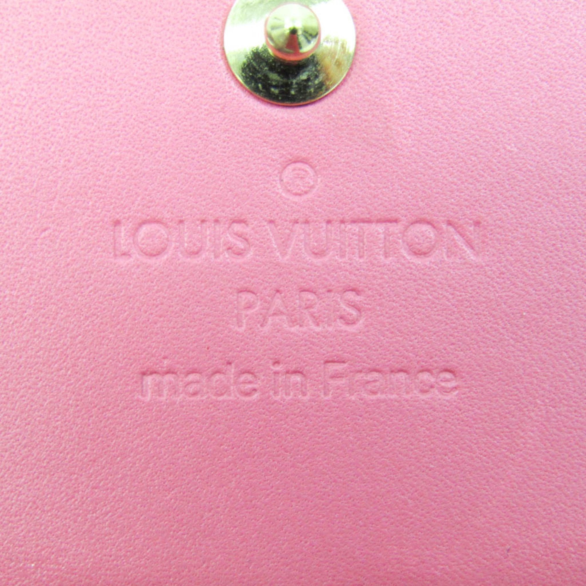 Louis Vuitton Pink Patent leather Elise wallet accessories