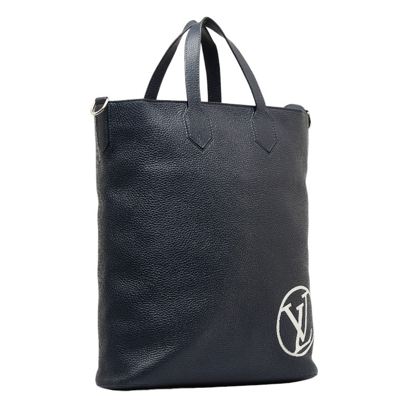 Louis Vuitton, Louis Vuitton M53428 East Side Boston Bag/Trion Leather Navi