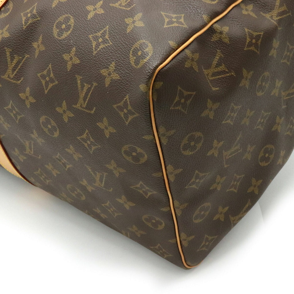 Louis Vuitton Brown Canvas Keepall 50 travel bag