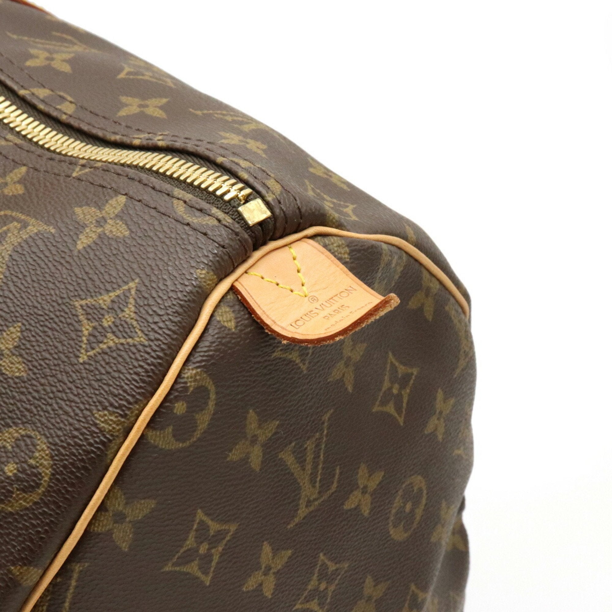 Louis Vuitton Brown Canvas Keepall 50 travel bag