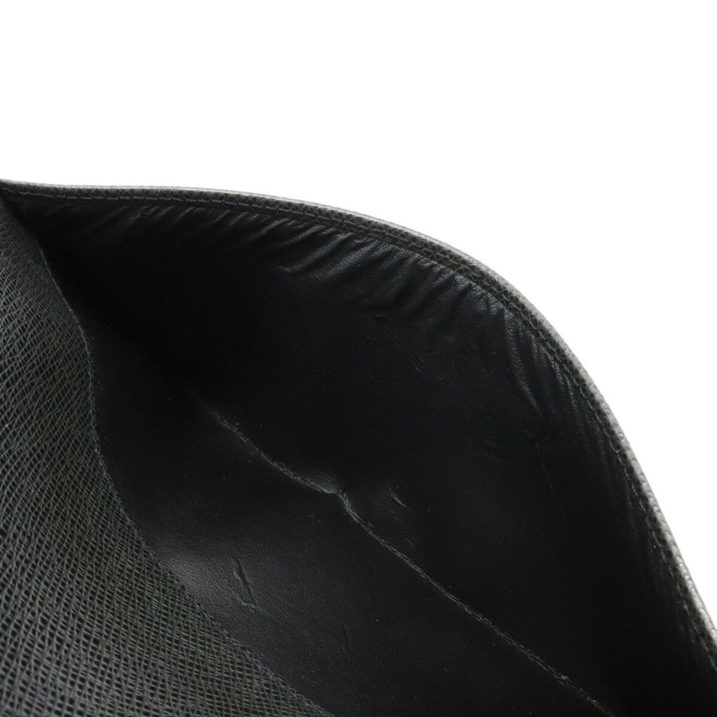Louis Vuitton Black Leather Zippy XL wallet accessories