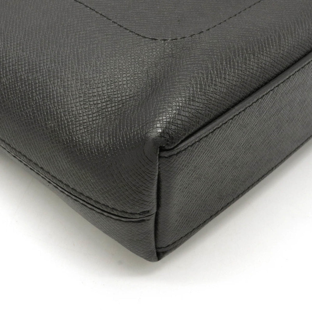 Louis Vuitton Black Leather Grigori shoulder bag