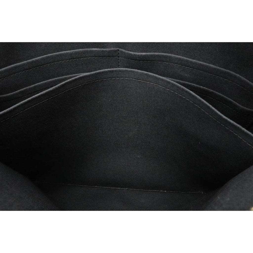 Louis Vuitton Black Leather Grigori shoulder bag