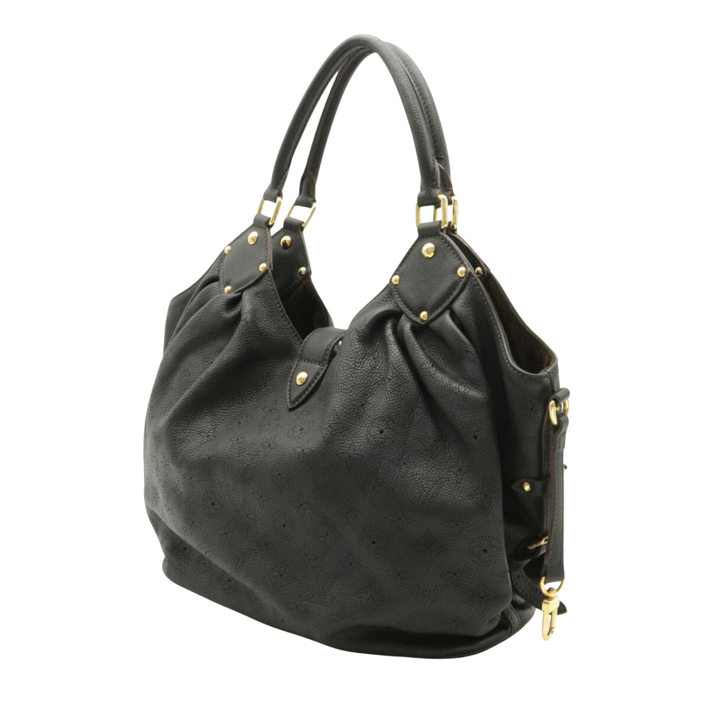 Louis Vuitton Black Leather Mahina shoulder bag