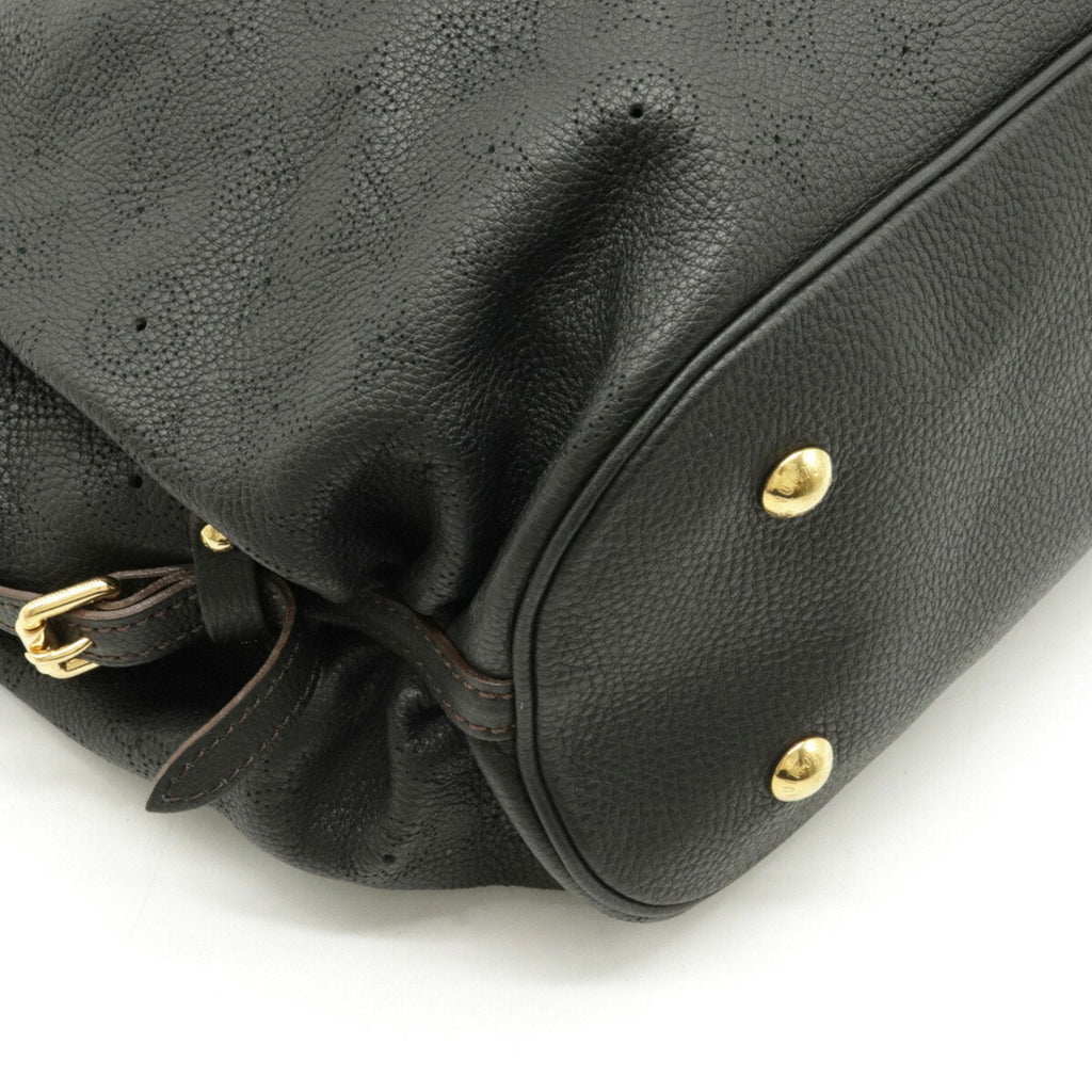 Louis Vuitton Black Leather Mahina shoulder bag