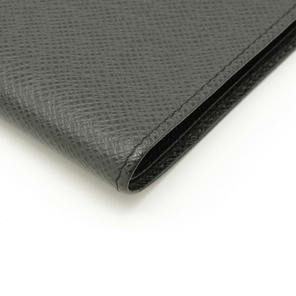 Louis Vuitton Black Leather PORTEFEUILLE MULTIPLE wallet accessories