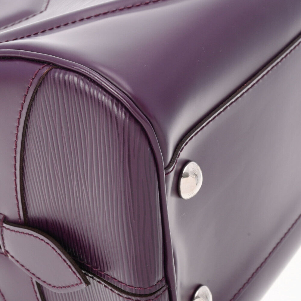 Louis Vuitton Purple Leather Bowling handbag bag