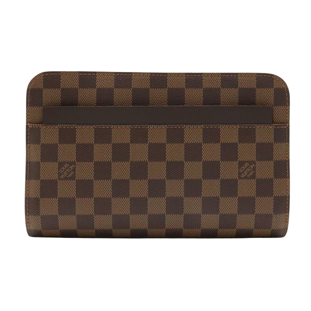Louis Vuitton Brown Canvas Saint Louis clutch bag