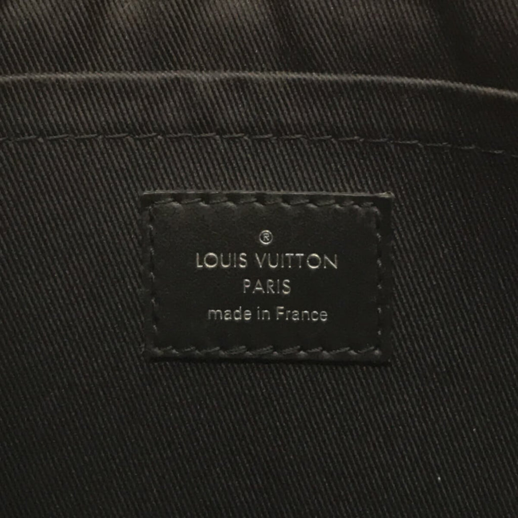 Louis Vuitton Black Canvas POCHETTE DISCOVERY clutch bag