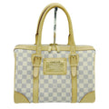Louis Vuitton White Canvas Berkley handbag bag