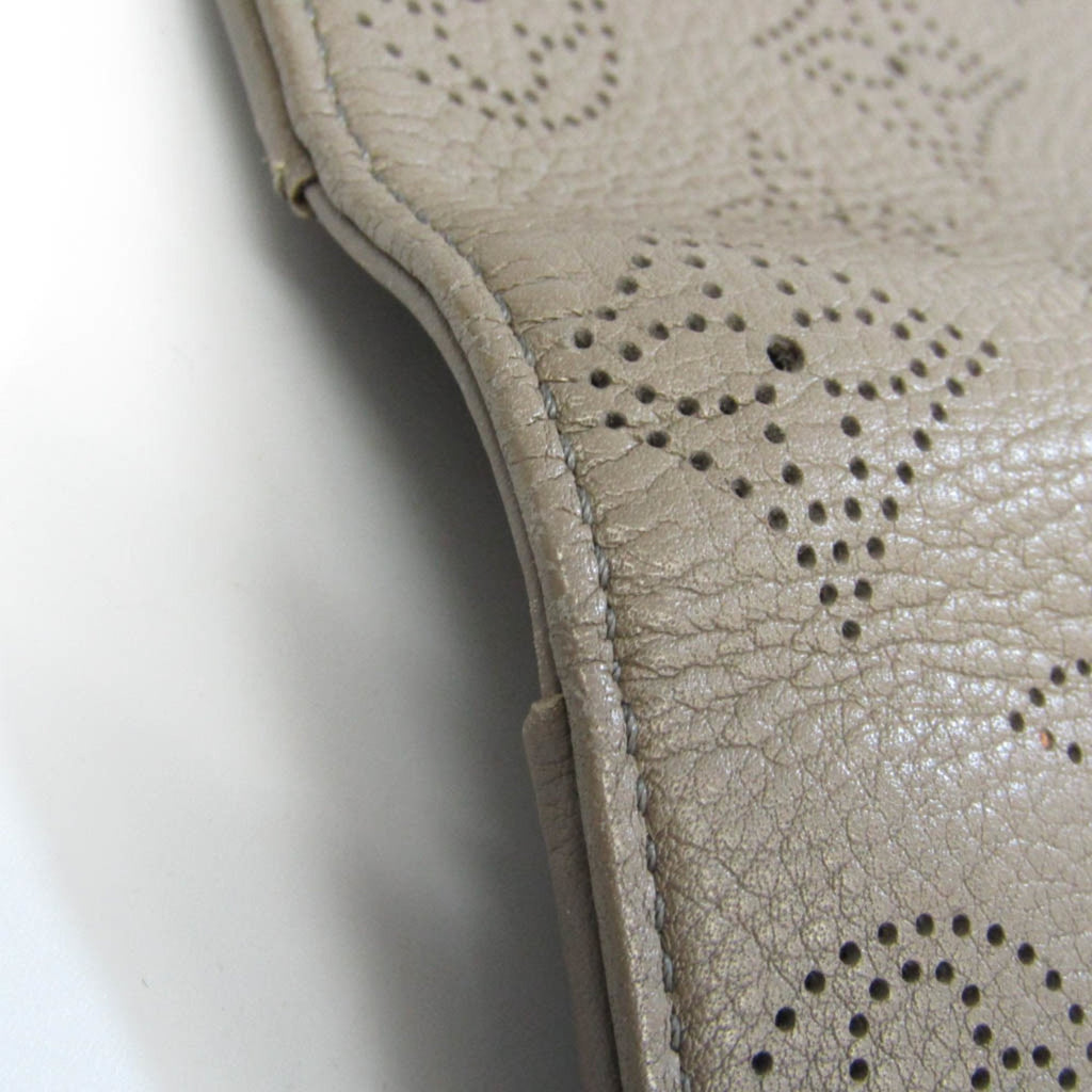 Louis Vuitton Beige Leather Mahina wallet accessories