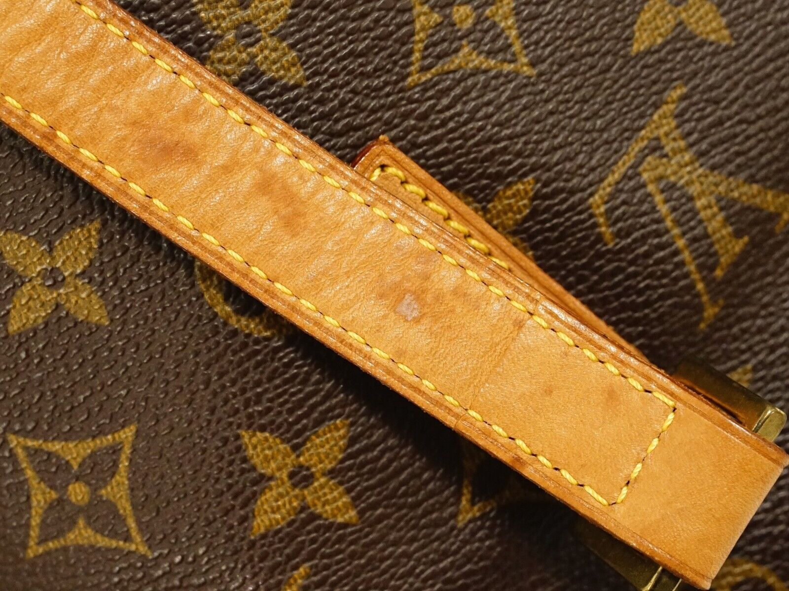 Louis Vuitton Brown Canvas Piano handbag bag