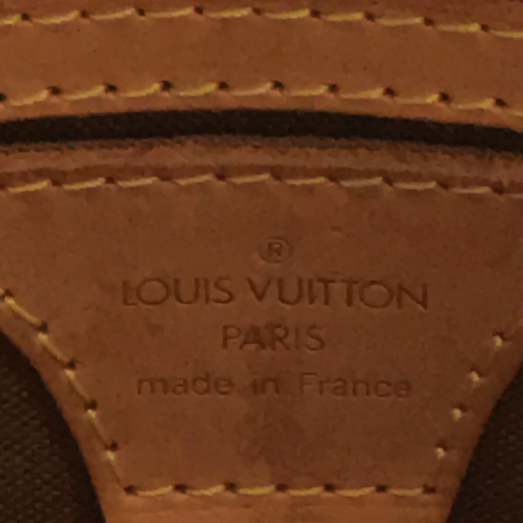 Louis Vuitton Brown Canvas Ellipse handbag bag