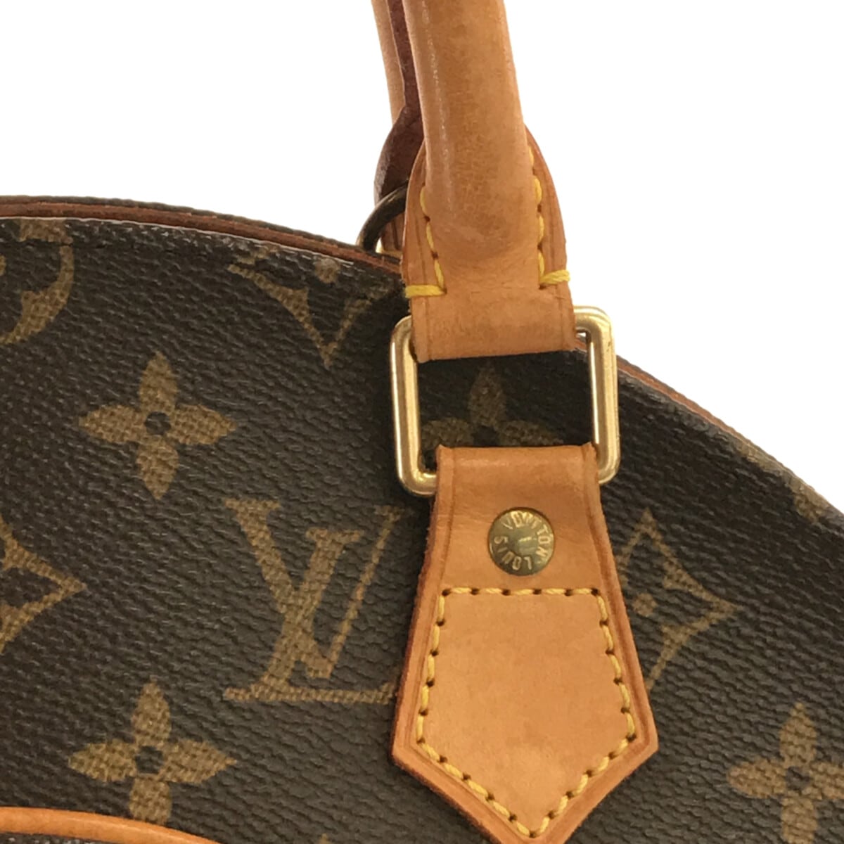 Louis Vuitton Brown Canvas Ellipse handbag bag