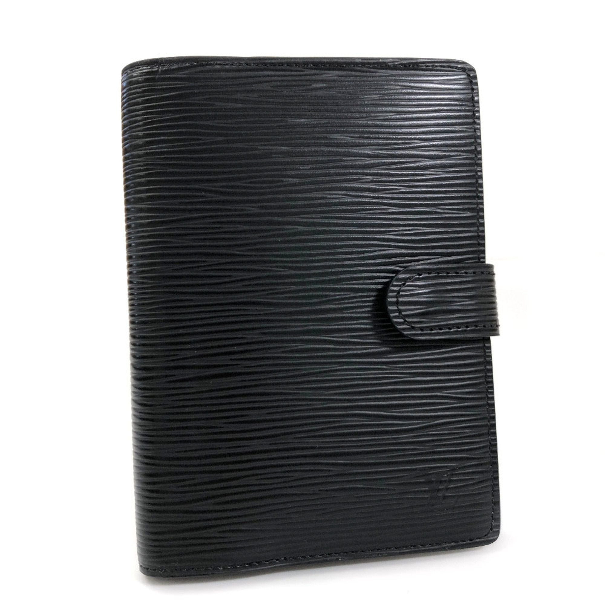 Louis Vuitton Black Leather Viennois wallet accessories
