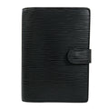 Louis Vuitton Black Leather Viennois wallet accessories
