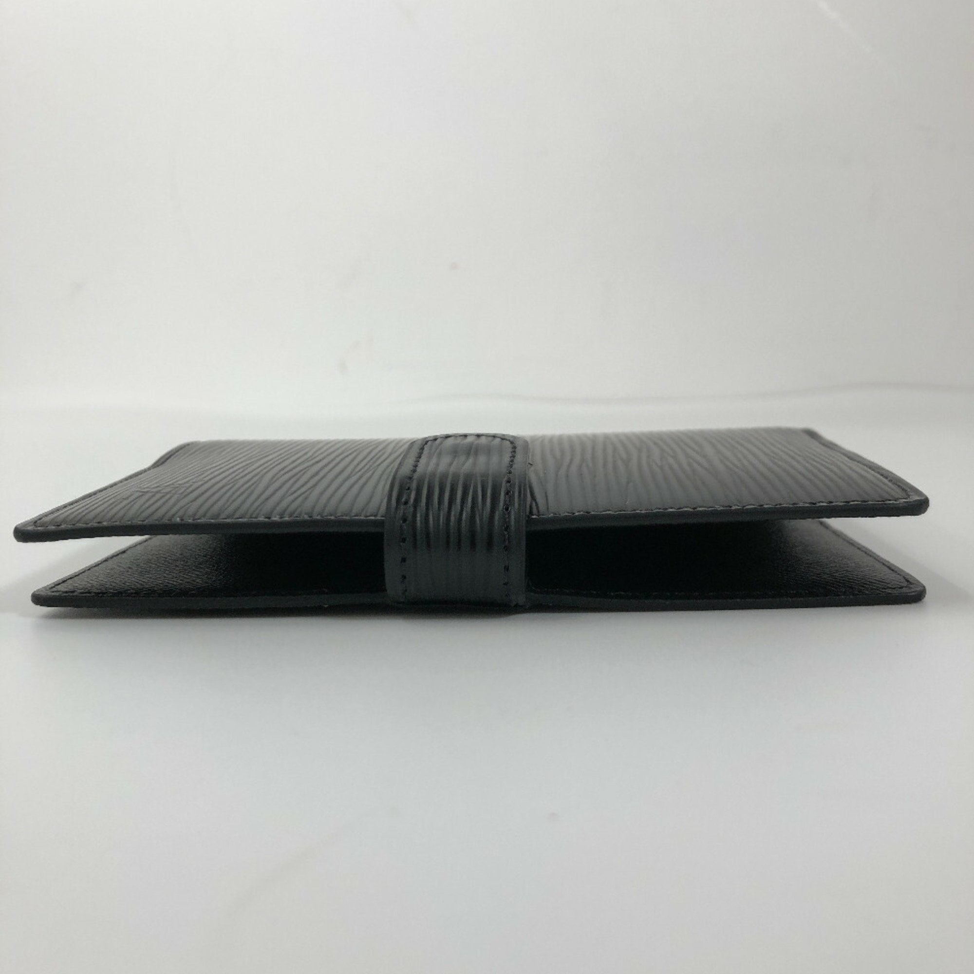 Louis Vuitton Black Leather Viennois wallet accessories