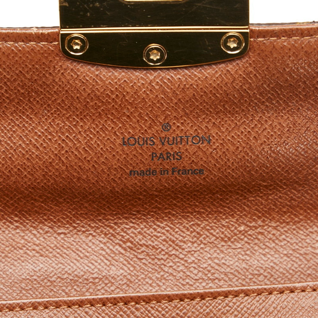 Louis Vuitton Brown Canvas Pallas wallet accessories