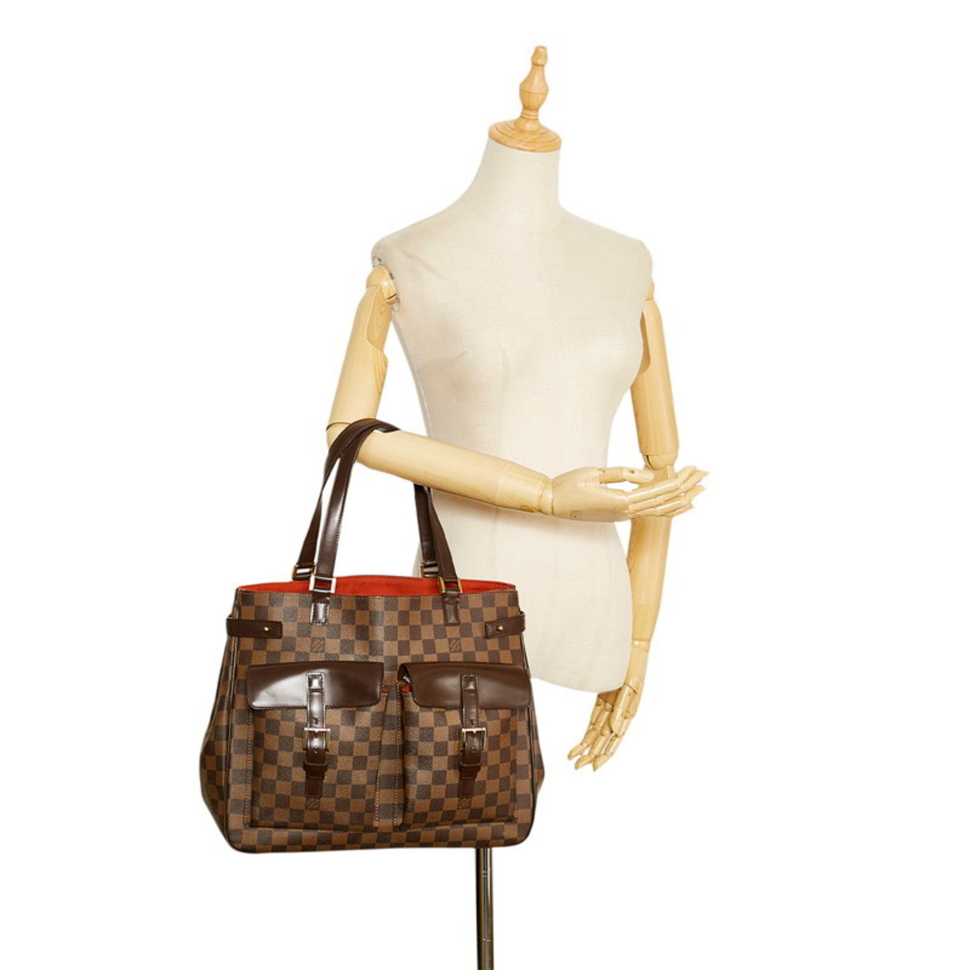 Louis Vuitton Brown Canvas Uzes tote bag